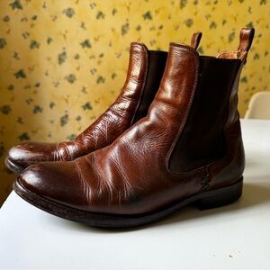 Frye Melissa Chelsea Boot Slate Brown Women's 8.5